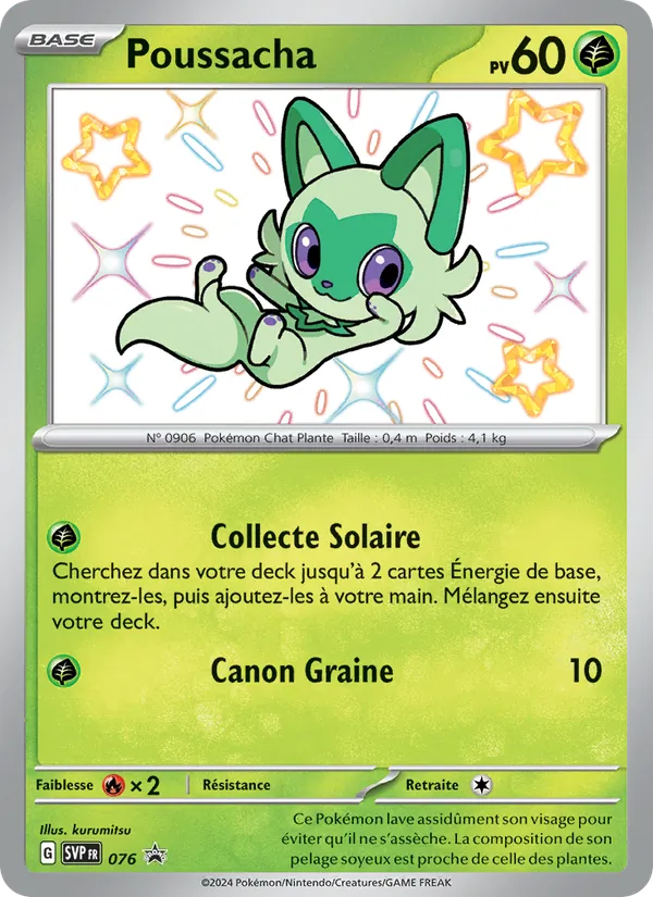 Poussacha – SVP Black Star Promos 76