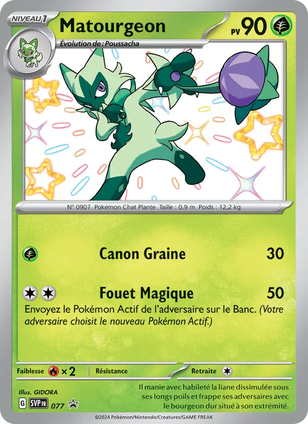 Matourgeon – SVP Black Star Promos 77