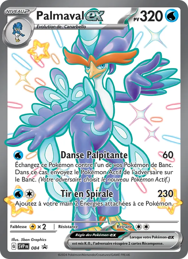 Palmaval-ex – SVP Black Star Promos 84