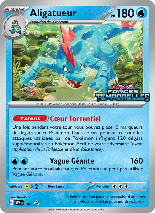 Aligatueur – SVP Black Star Promos 89