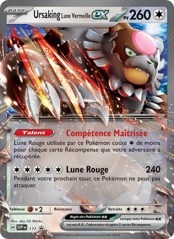 Ursaking Lune Vermeille-ex – SVP Black Star Promos 177
