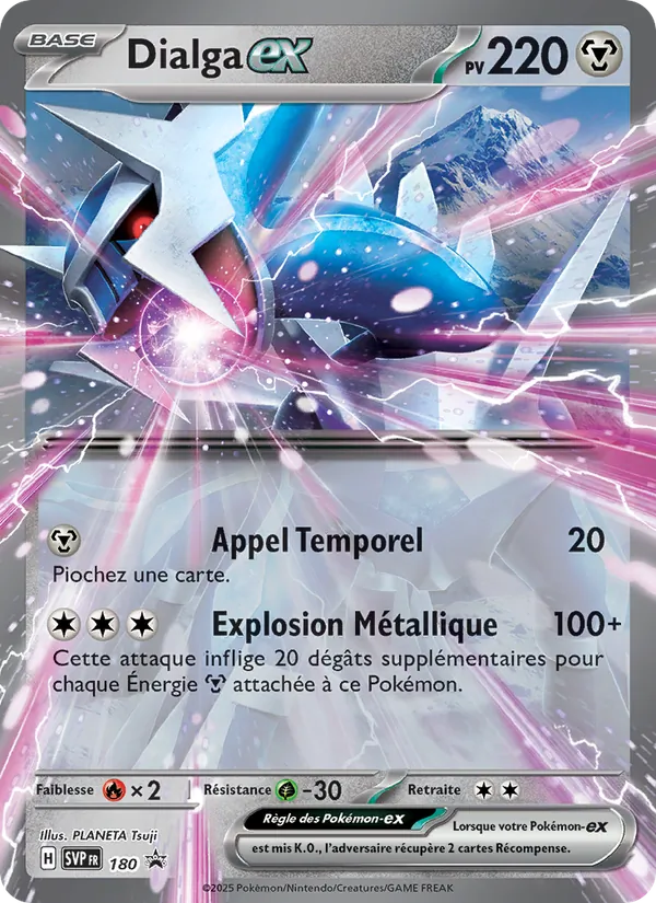 Dialga-ex – SVP Black Star Promos 180