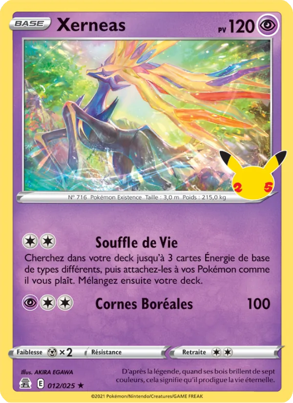 Xerneas – Célébrations 12