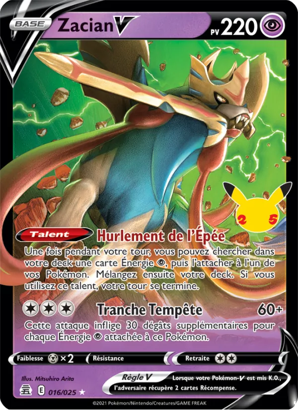 Zacian V – Célébrations 16