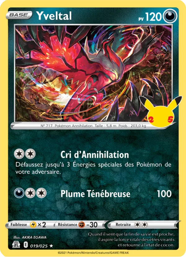 Yveltal – Célébrations 19