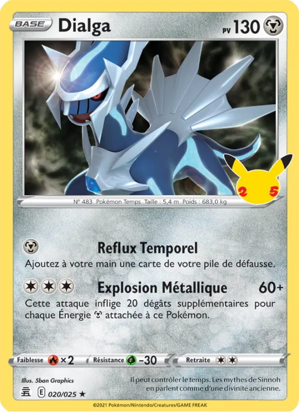 Dialga – Célébrations 20