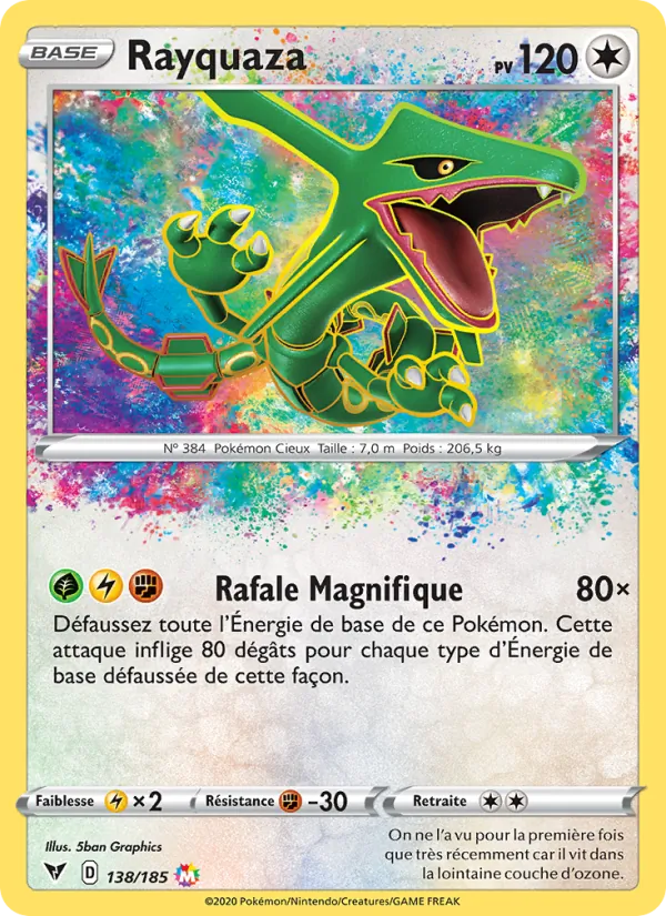 Rayquaza – Voltage Éclatant 138