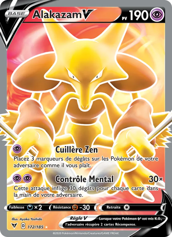 Alakazam V – Voltage Éclatant 172