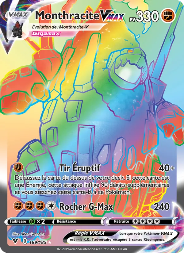Monthracite VMAX – Voltage Éclatant 189