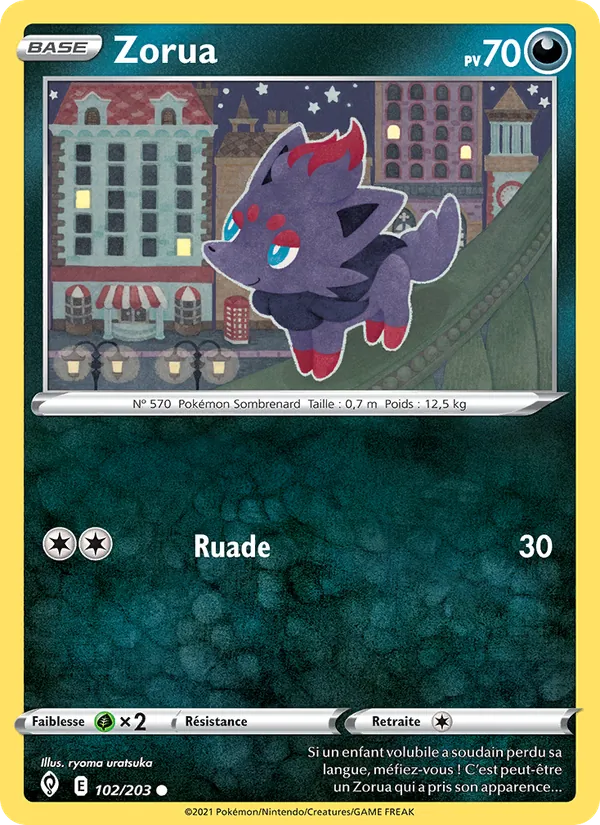 Zorua – Évolution Céleste 102