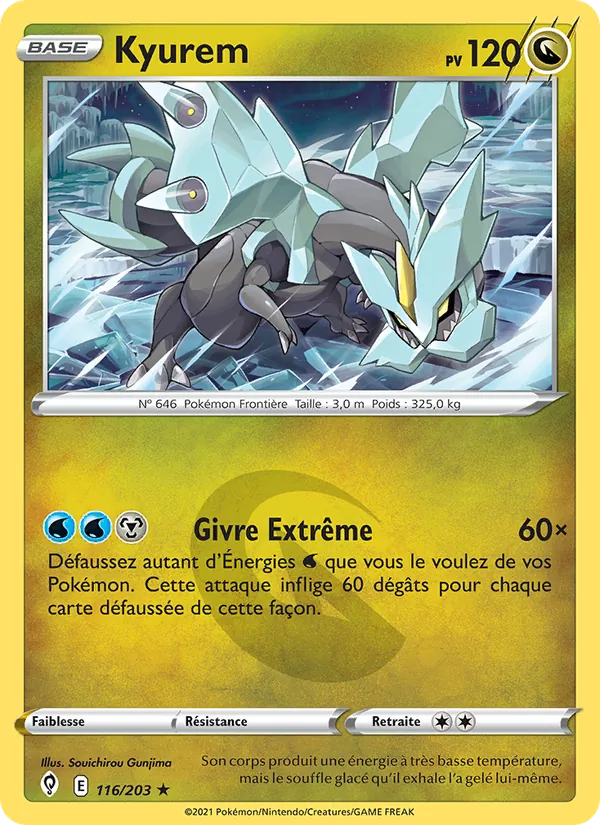 Kyurem – Évolution Céleste 116