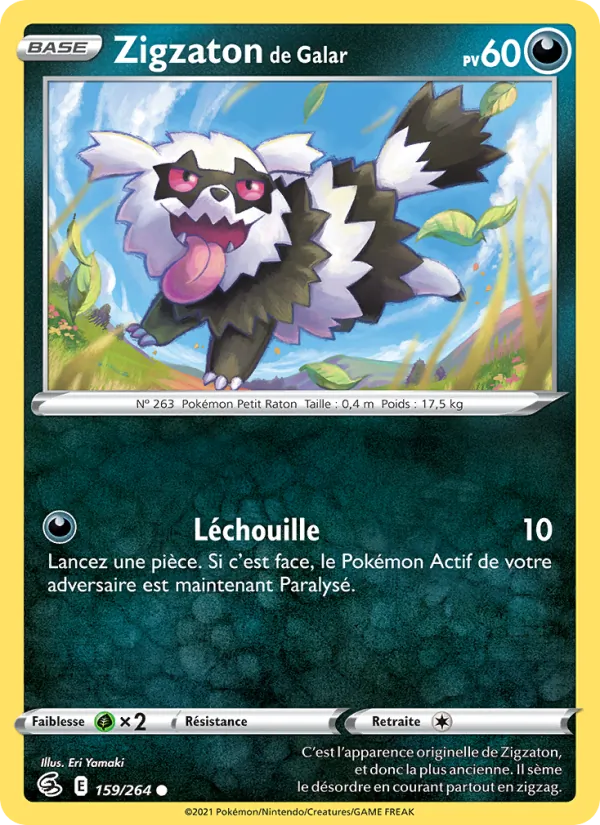 Zigzaton de Galar – Poing de Fusion 159
