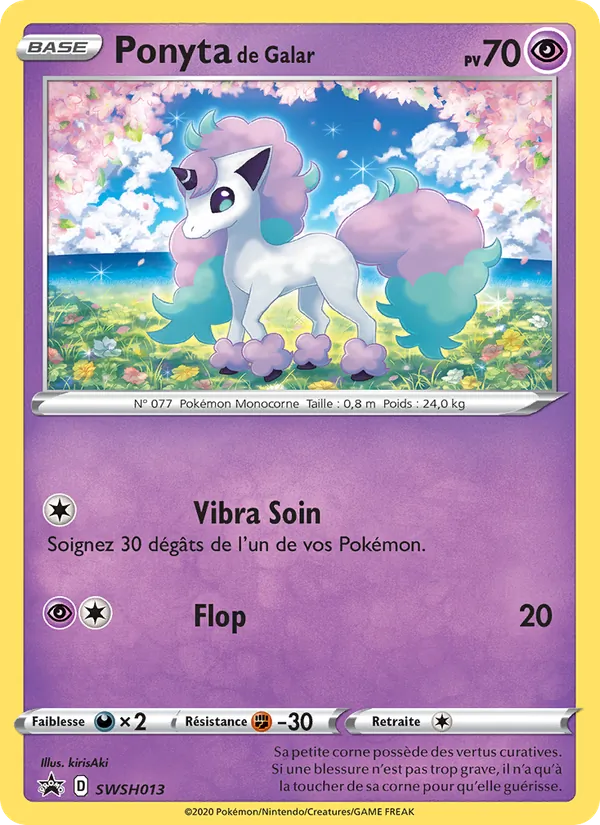 Ponyta de Galar – Promo SWSH SWSH013