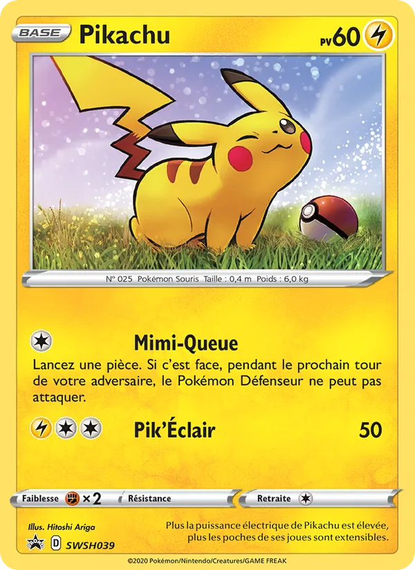 Pikachu – Promo SWSH SWSH039