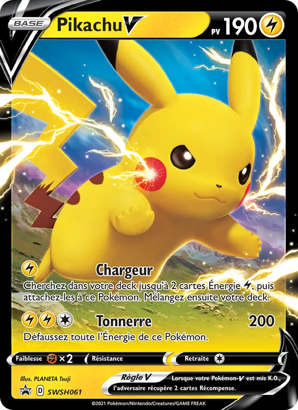 Pikachu V – Promo SWSH SWSH061