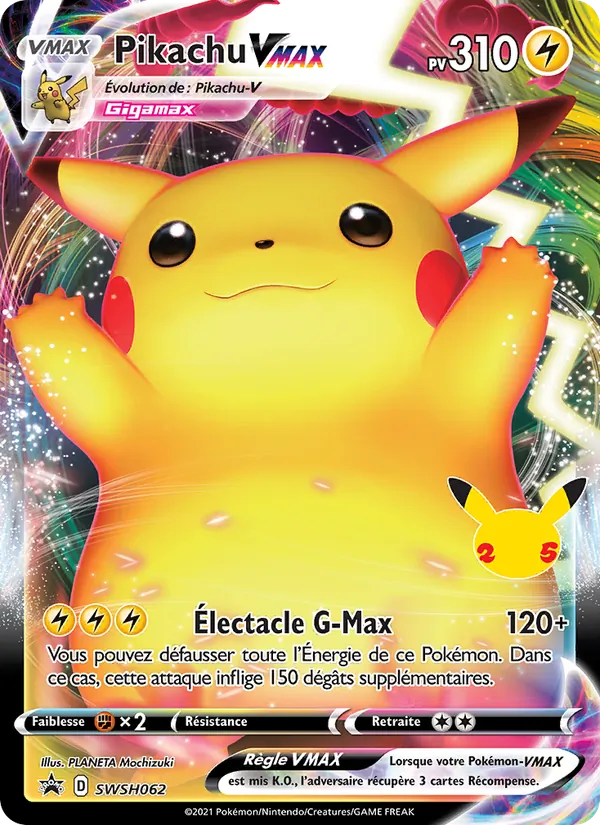 Pikachu VMAX – Promo SWSH SWSH062