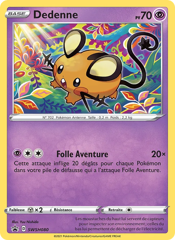 Dedenne – Promo SWSH SWSH080