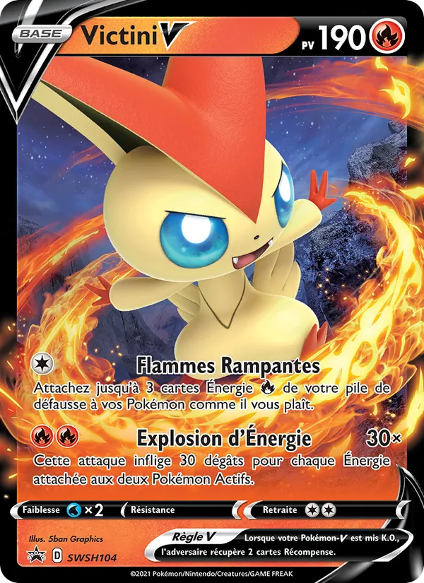 Victini V – Promo SWSH SWSH104