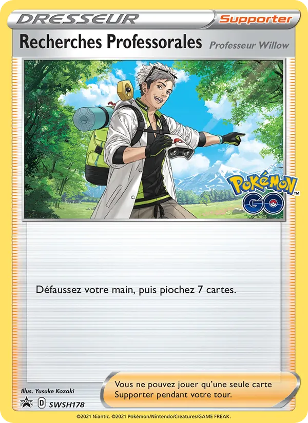 Recherches Professorales – Promo SWSH SWSH178