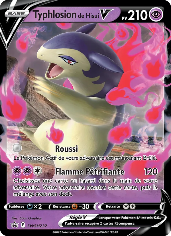 Typhlosion de Hisui V – Promo SWSH SWSH237