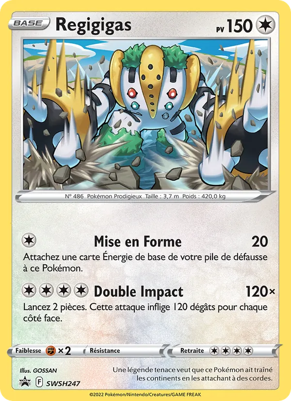 Regigigas – Promo SWSH SWSH247