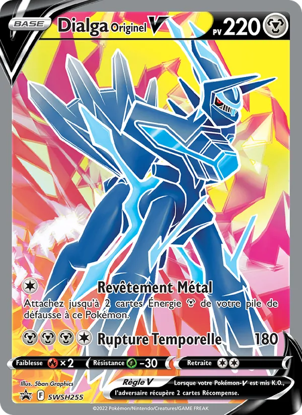 Dialga Originel V – Promo SWSH SWSH255