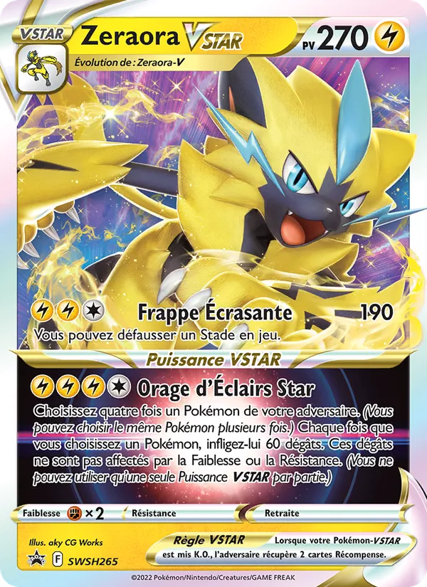 Zeraora VSTAR – Promo SWSH SWSH265