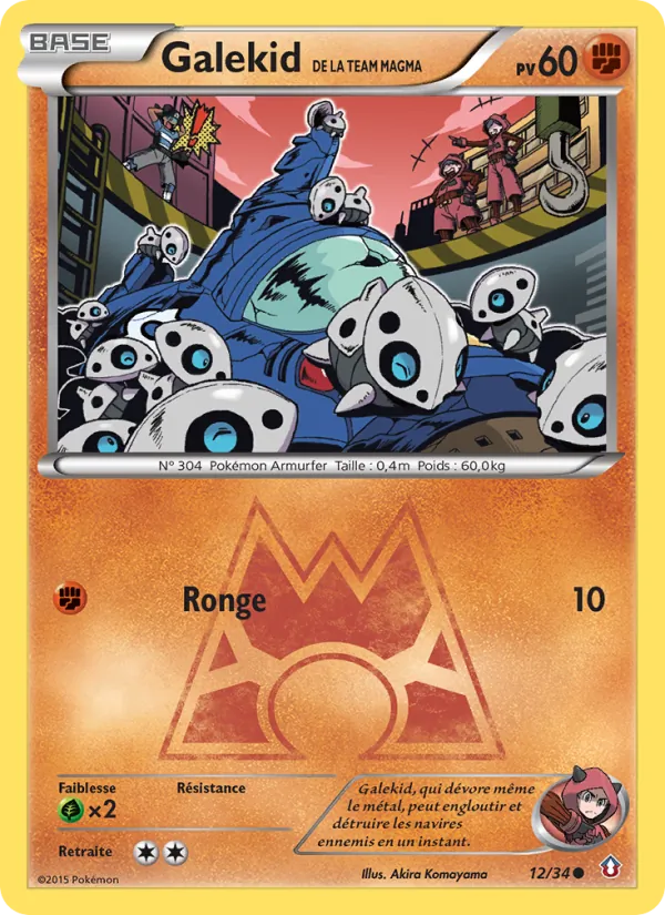 Galekid de la Team Magma – Double Danger 12