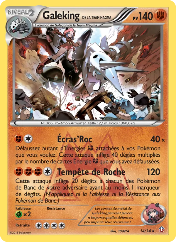 Galeking de la Team Magma – Double Danger 14