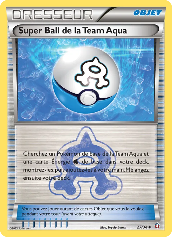 Super Ball de la Team Aqua – Double Danger 27