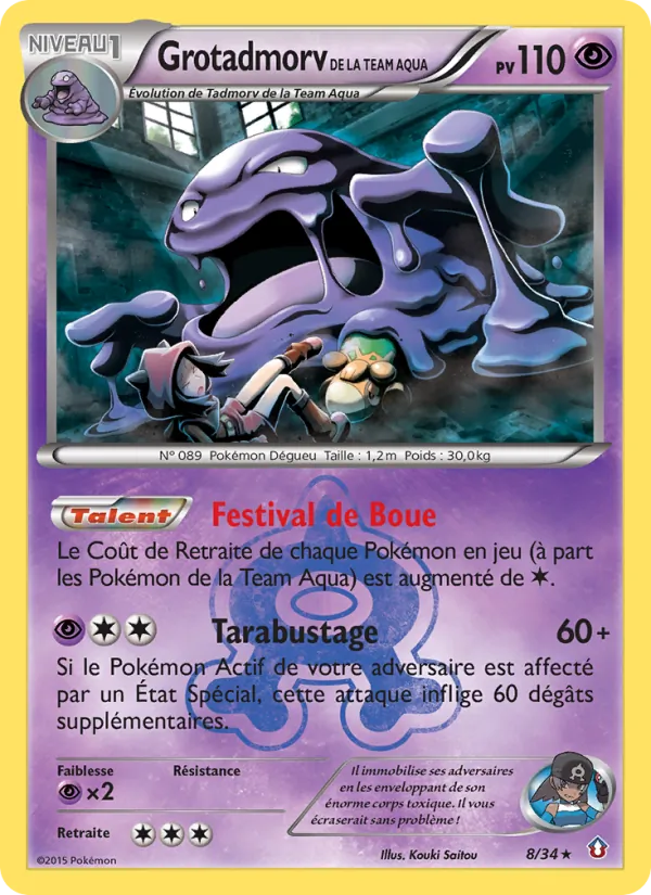 Grotadmorv de la Team Aqua – Double Danger 8