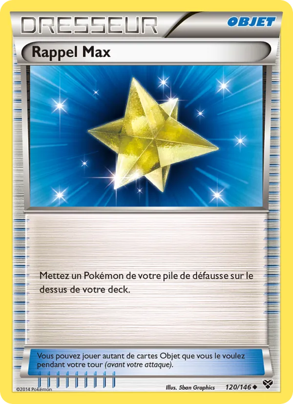 Rappel Max – XY 120