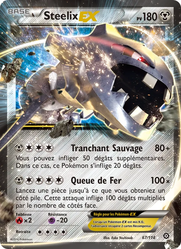 Steelix EX – Offensive Vapeur 67