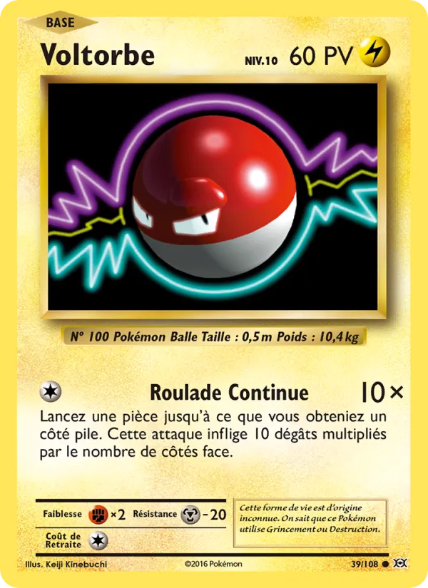 Voltorbe – Évolutions 39