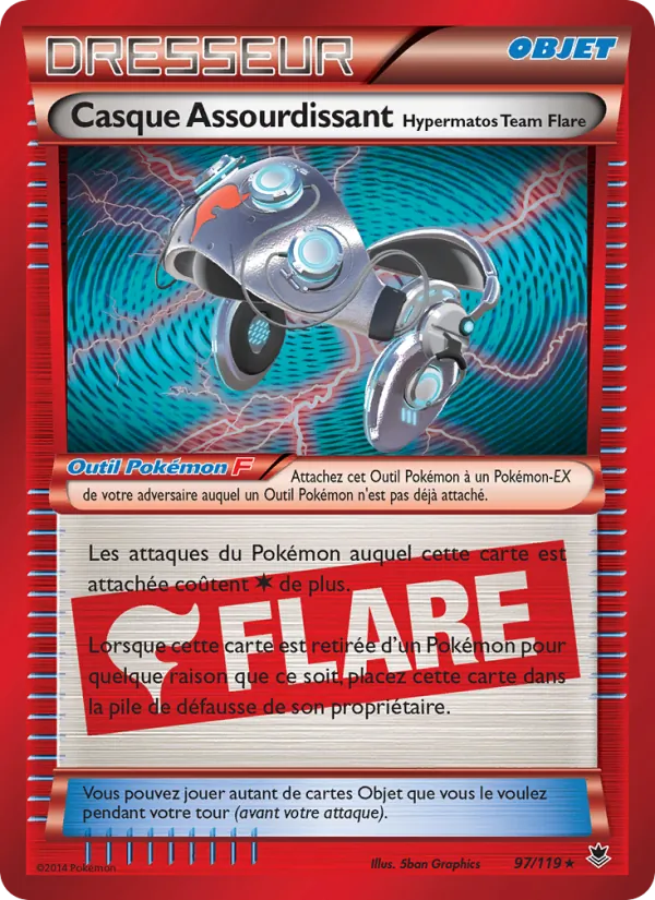 Casque Assourdissant Hypermatos Team Flare – Vigueur Spectrale 97