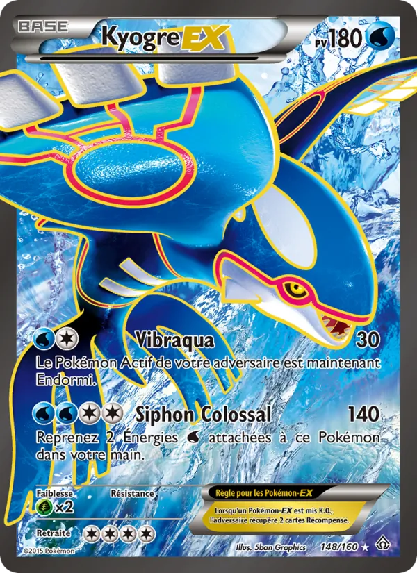 Kyogre EX – Primo-Choc 148