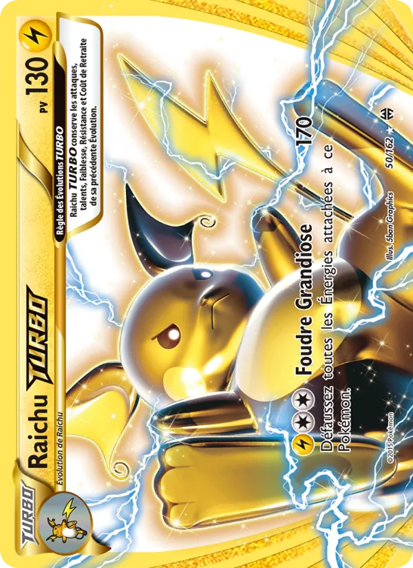 Raichu TURBO – Impulsion Turbo 50