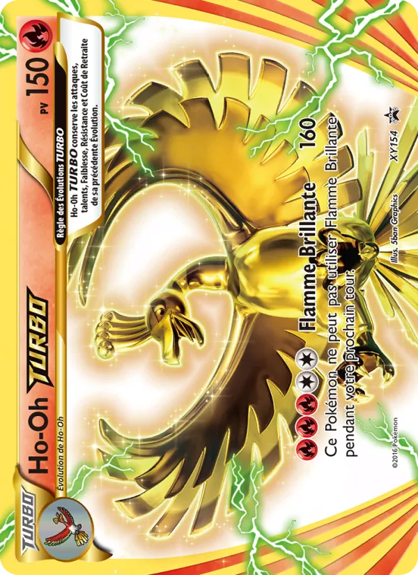 Ho-Oh TURBO – Promo XY XY154