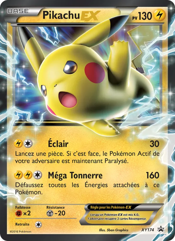 Pikachu-EX – Promo XY XY174