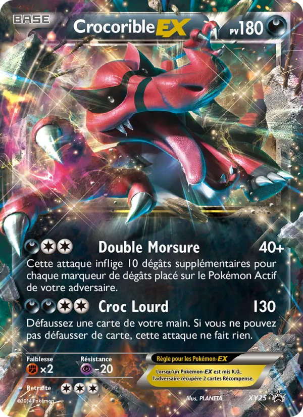 Crocorible EX – Promo XY XY25