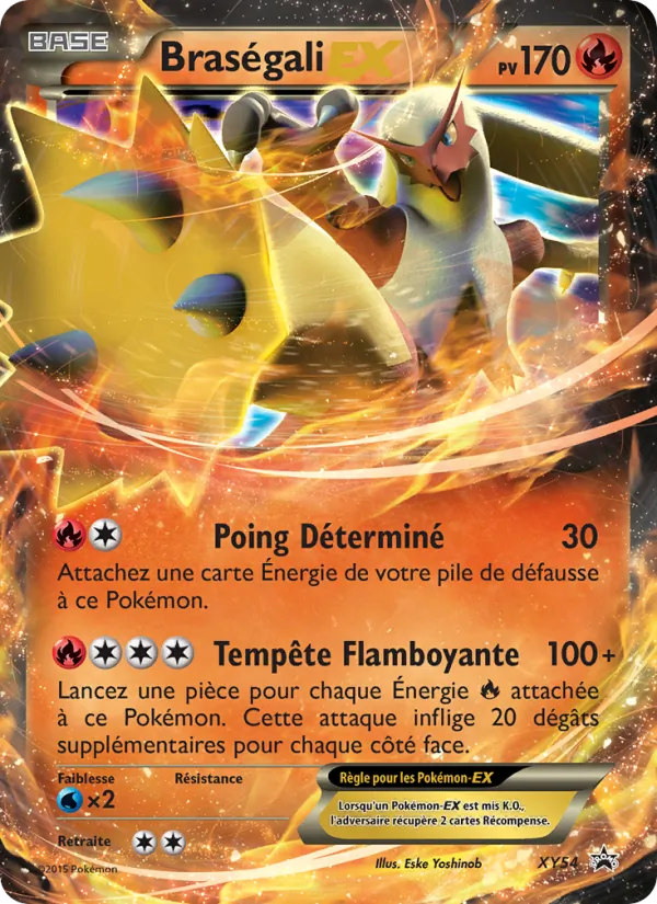 Braségali EX – Promo XY XY54