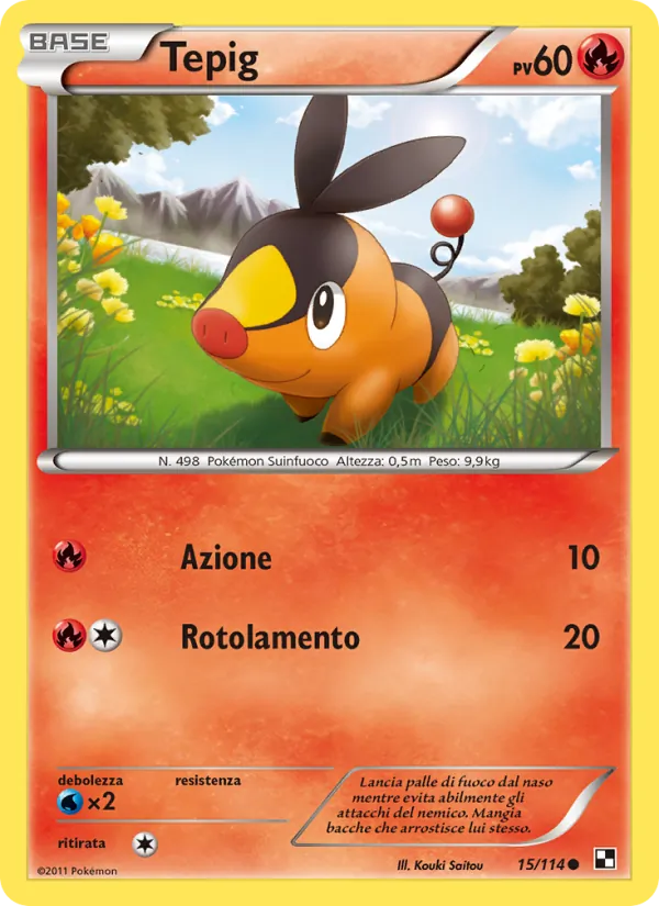 Tepig – Nero e Bianco 15