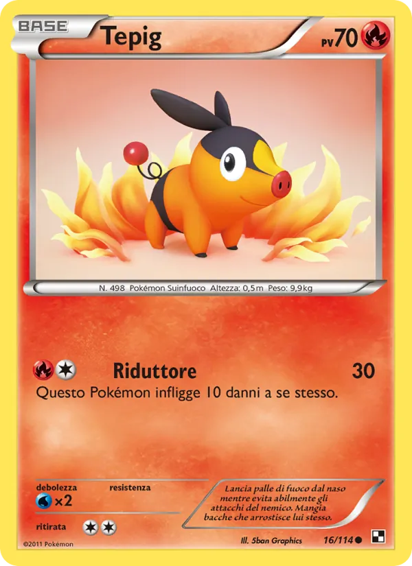 Tepig – Nero e Bianco 16
