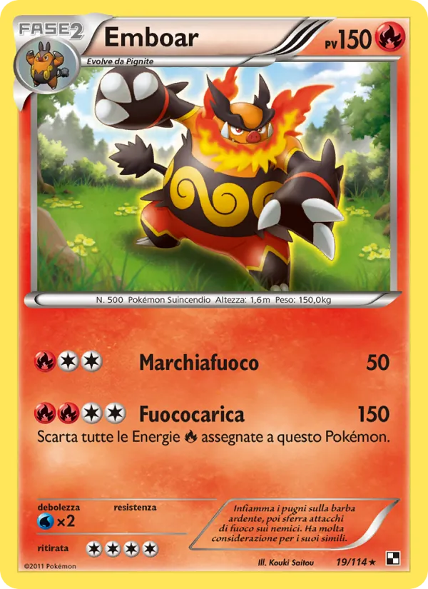 Emboar – Nero e Bianco 19
