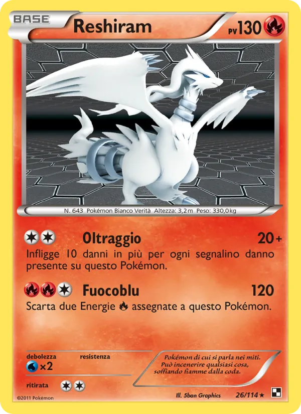 Reshiram – Nero e Bianco 26