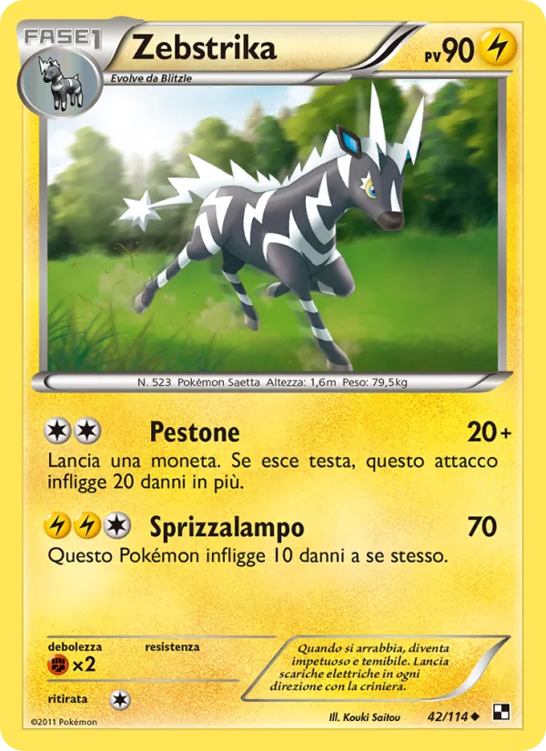 Zebstrika – Nero e Bianco 42
