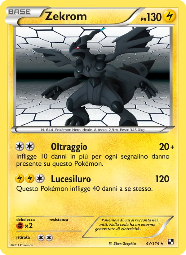 Zekrom – Nero e Bianco 47