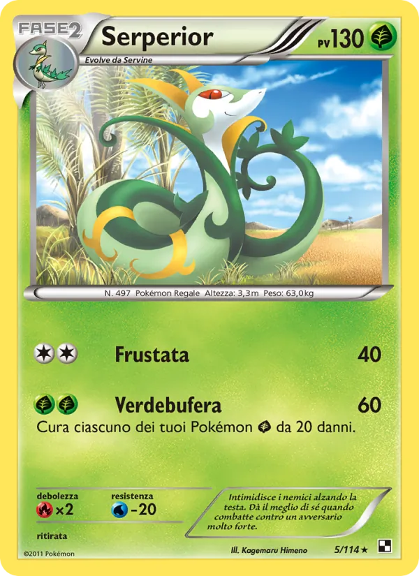 Serperior – Nero e Bianco 5