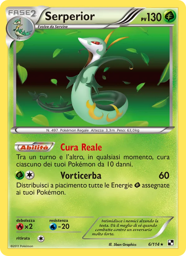 Serperior – Nero e Bianco 6