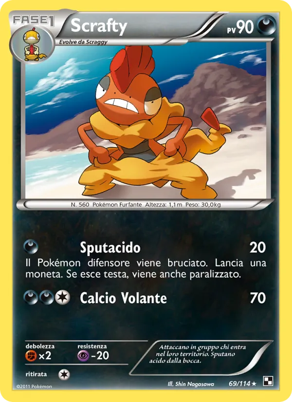 Scrafty – Nero e Bianco 69
